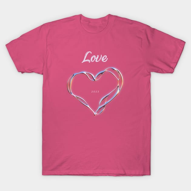 Spreading love on Valentines day! T-Shirt by Zodde art